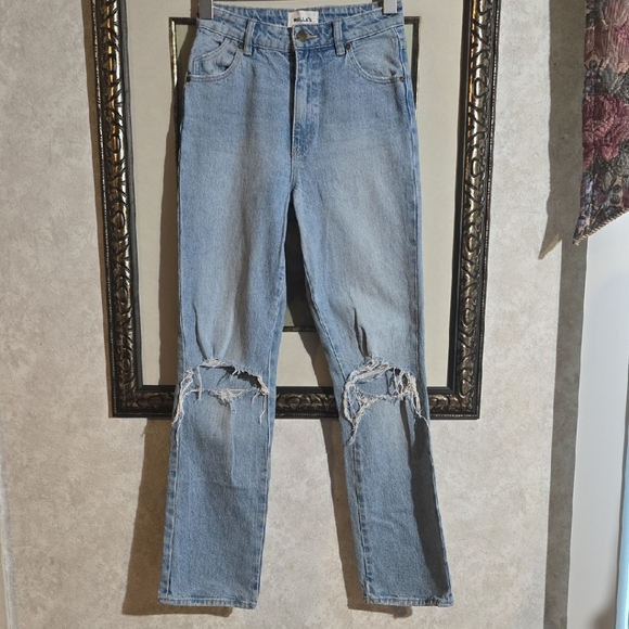 ROLLA'S Denim - #110. ROLLA'S Original High Rise Straight Leg Jeans